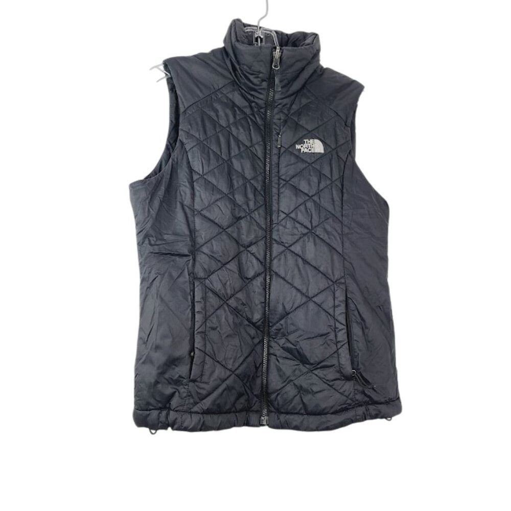 The North Face Women's Black Sleeveless Quilted Puffer Vest Size Small